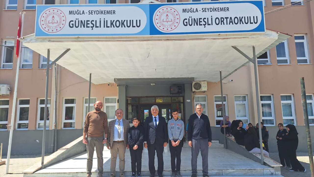 Seydikemer’de TÜBİTAK Gururu: Bölge Birincisi Öğrencilere Anlamlı Ziyaret 4
